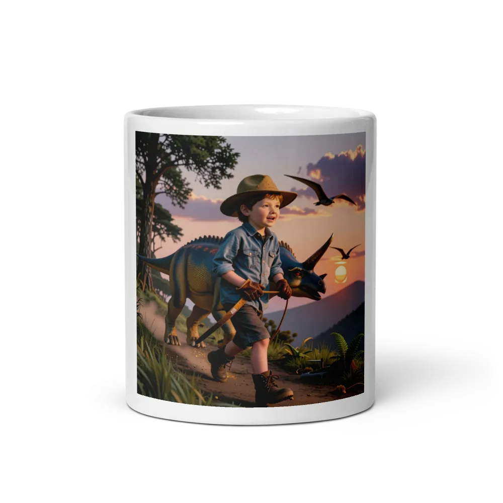 Personalised AI hero portrait ceramic mug
